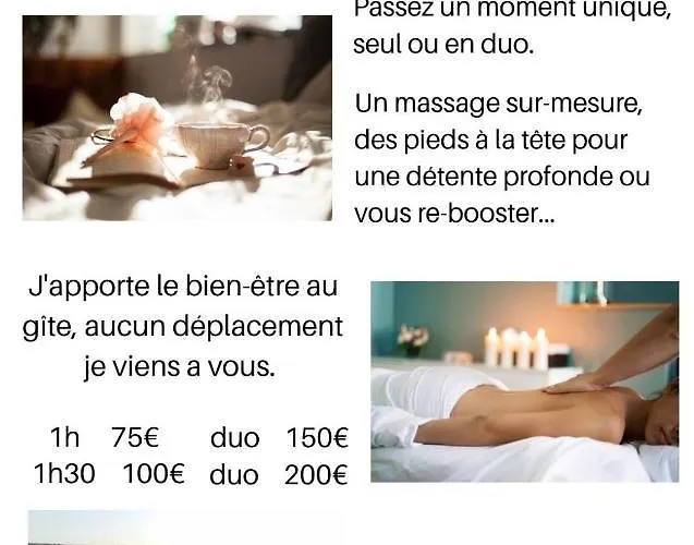 La Romance Normande Balneo, Massages, 2 Pers. Lejlighed